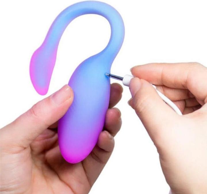 Actual product image Magic Motion - Magic Flamingo Max Vibrating Egg - Blue