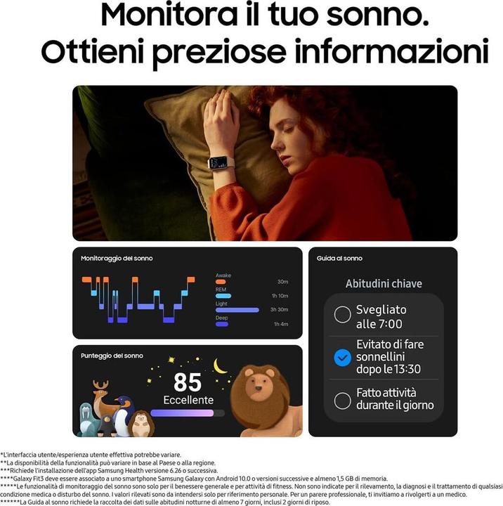 Actual product image Samsung Galaxy Fit3 (40 mm)