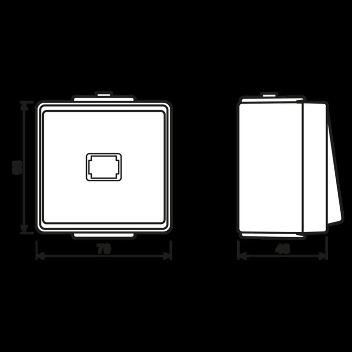 Actual product image JUNG Button