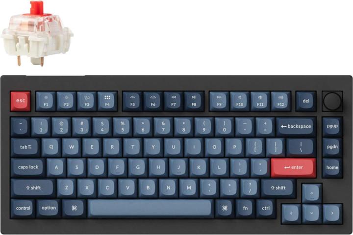 Immagine prodotto Keychron V1 Max (US, Cablato, Senza fili)
