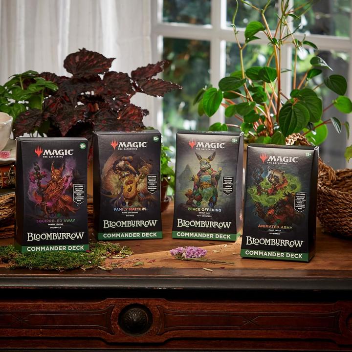 Produktbild Magic the Gathering Bloomburrow Commander Deck Set (4 Decks) EN (Englisch, Box Set & Collection)