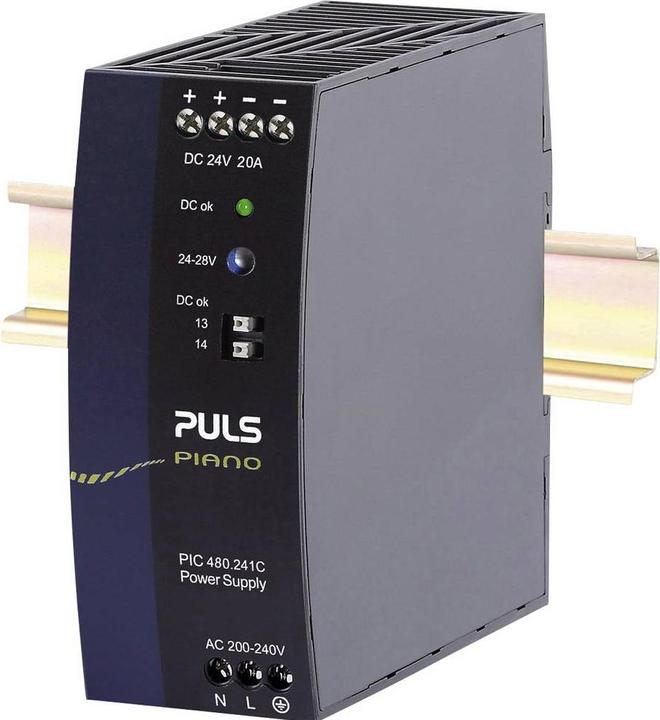 PULS PIANO PSU, 480W, 24Vdc, 20 A