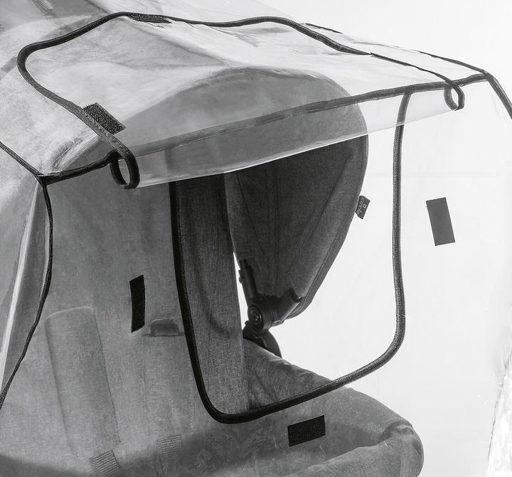 Image du produit Reer Voiture-frère ou voiture-frère avec housse de pluie
