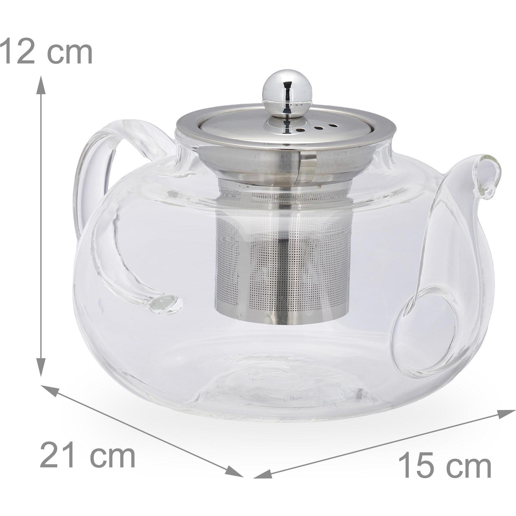 Thumbnail - Relaxdays, Teekanne, Teekanne (1 l)