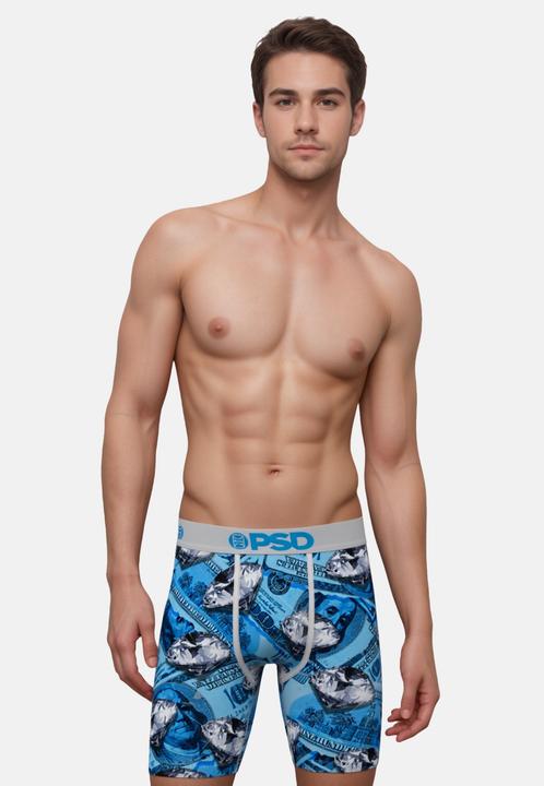Produktbild PSD Boxershorts BLUE FORTUNE Unterhosen (M, Einzelpack)