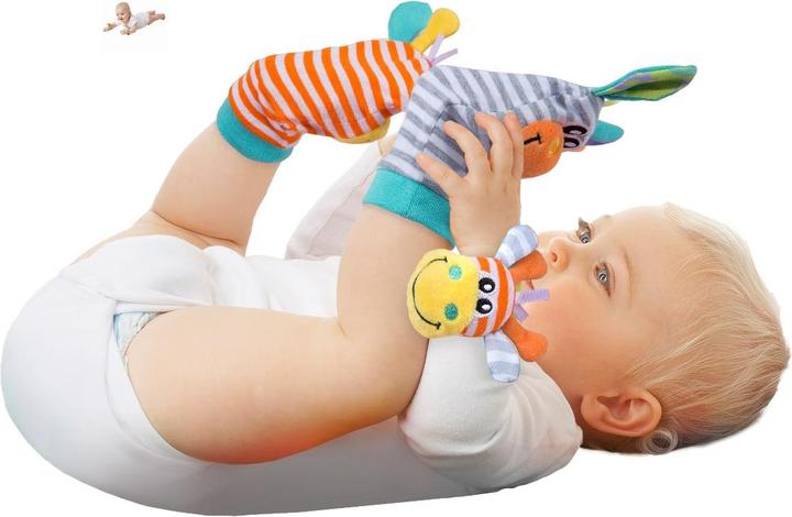 Produktbild Playgro Wrist Rattle and Foot Fingers (10188406)
