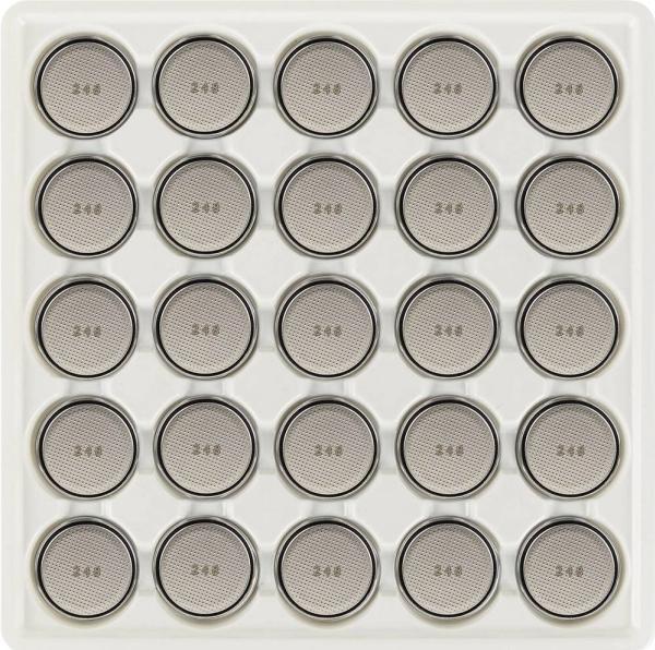 Image du produit GP Batteries 1x500 GP CR2025 Lithium 3V Knopfzelle BULK Schrumpfpack (500 pcs, CR2025, 150 mAh)