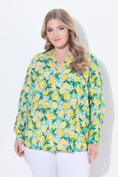 Produktbild Miamoda Bluse, Regular Fit, Muster, Langarm (56)