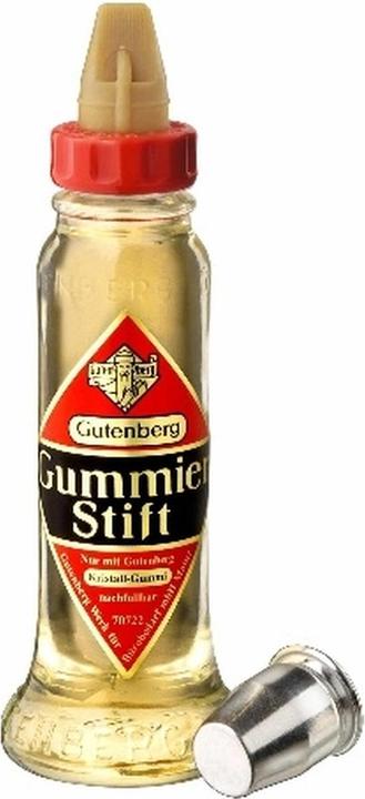 Image du produit Gutenberg Colle bâton de caoutchouc, 58 g, flacon en verre (56 g)