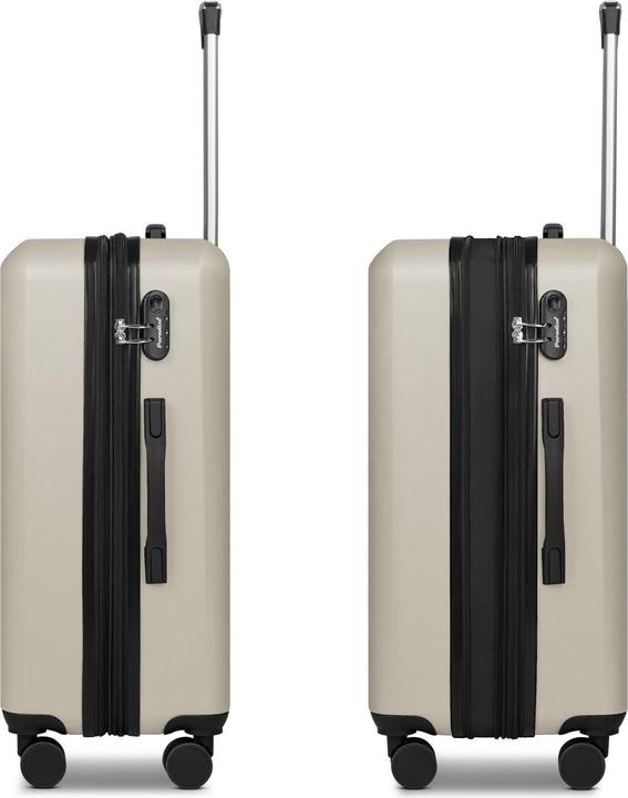 Actual product image Check.In Paradise 2.0 4 Rollen Kofferset 3-teilig mit Dehnfalte (228 l)