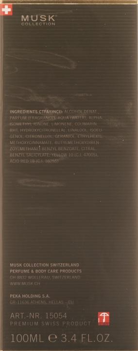 Image du produit MUSK Collection Black Musk (Eau de parfum, 100 ml)