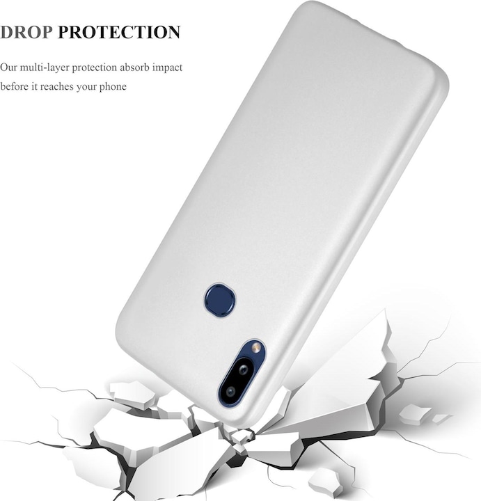 Produktbild Cadorabo TPU Matt Metallic Cover (Samsung Galaxy A10s, Samsung Galaxy M01s)