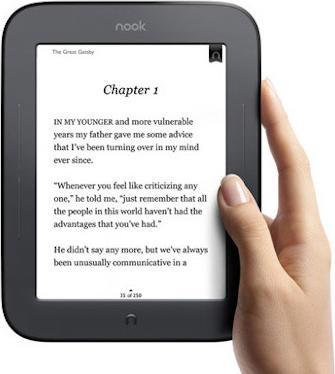 Produktbild Barnes & Noble B&N nook Simple Touch GlowLight (6")