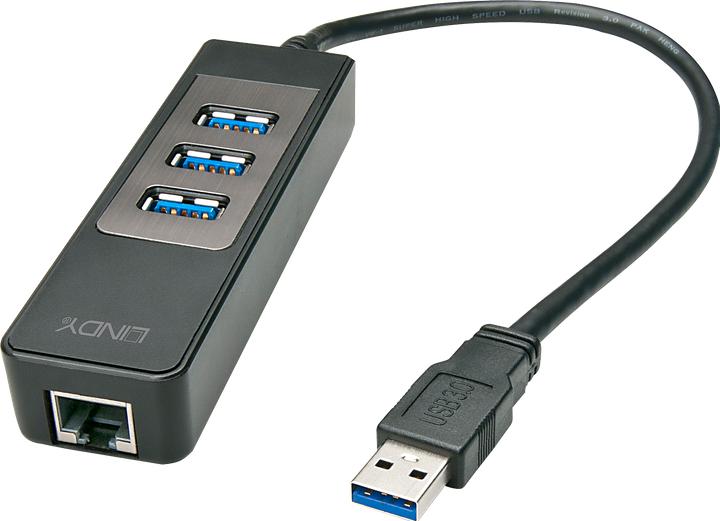 Image du produit Lindy USB 3.1 Hub (USB-A, 4 ports)