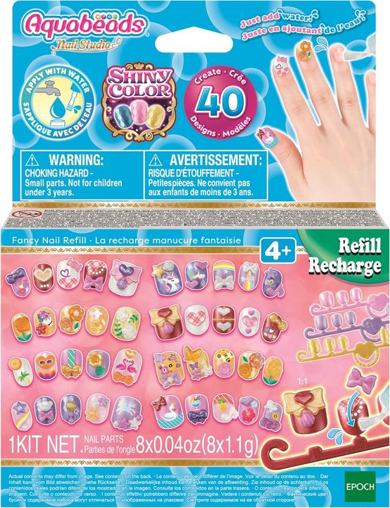 Produktbild Epoch Fingernägel Nachfüll Set gelb/pink (Kunstnägel, Mehrfarbig)
