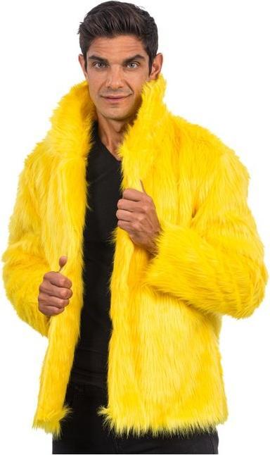 Image du produit Chaks Veste - fourrure artificielle: jaune (XL)