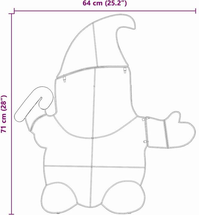 Image du produit vidaXL Saisonale Deko