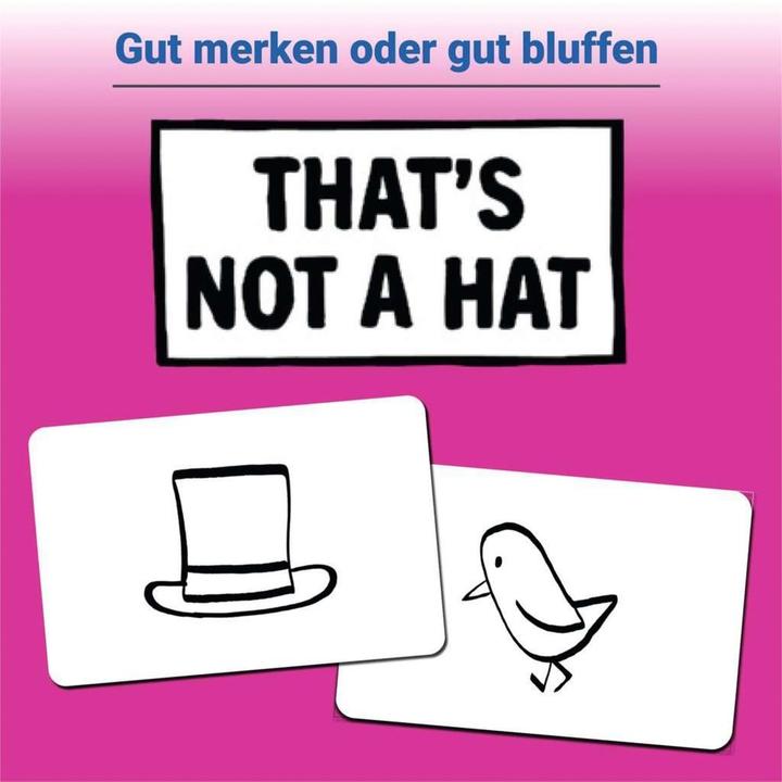 Immagine prodotto Ravensburger That's not a hat (Francese, Italiano, Olandese, Tedesco, 3 - 8 Giocatori)