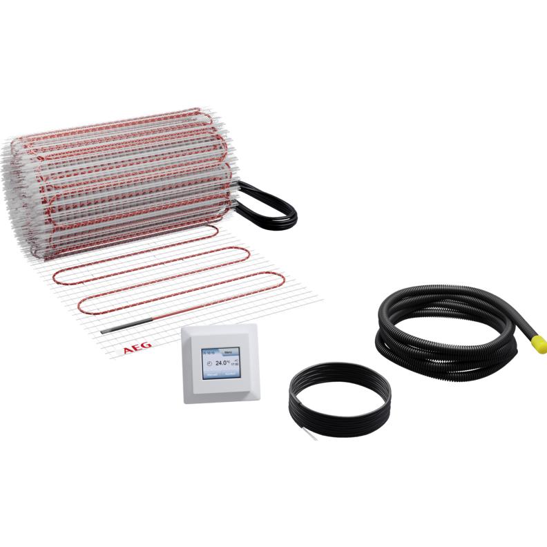 Thumbnail - AEG Haustechnik, Bodenheizung, elektrische Fussbodenheizung, Komplettset 1 m², 200 W/m², Turbo Thermo Boden TBS TC 200/1...