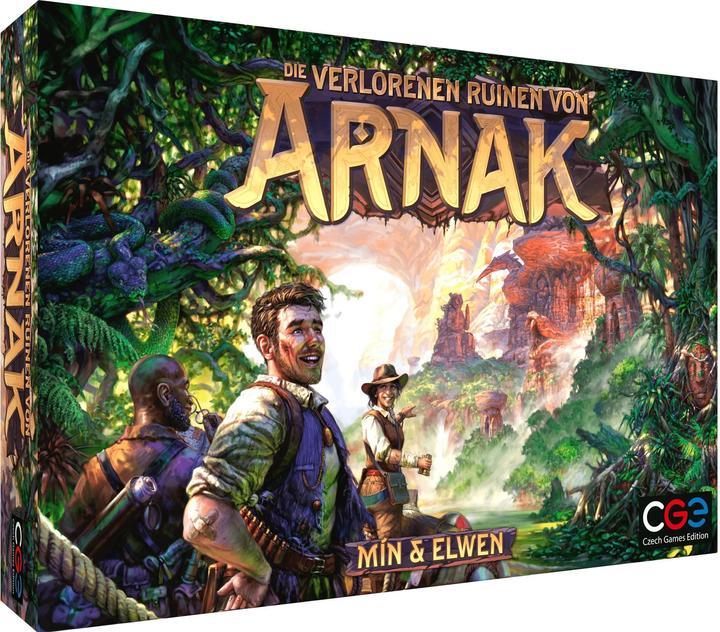 Czech games edition Les ruines perdues de Narak (Allemand)