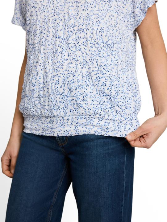 Produktbild Tom Tailor Crinkle T-Shirt mit Muster (L)