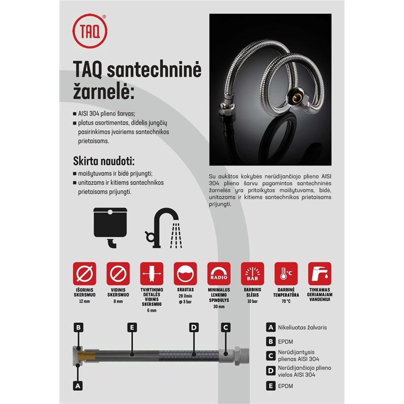 Tucai, Accessori per installazione sanitaria, PANTALONI SANITARI 100CM TAQ CODO HG-1212