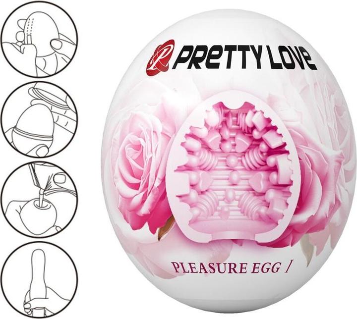 Immagine prodotto Pretty Love Pleasure Egg Masturbatore I Rosa