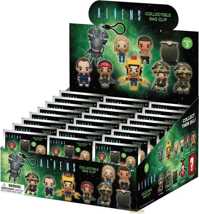 Produktbild Monogram Alien 3D PVC-Taschenanhänger Serie 3 Display (24)