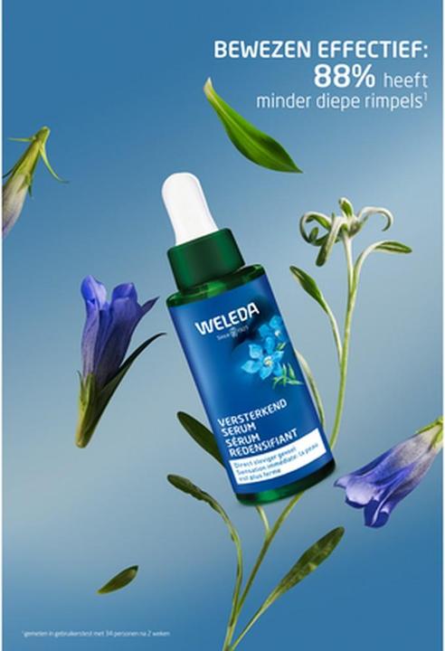 Actual product image Weleda Strengthening Serum Blue Gentian Edelweiss by