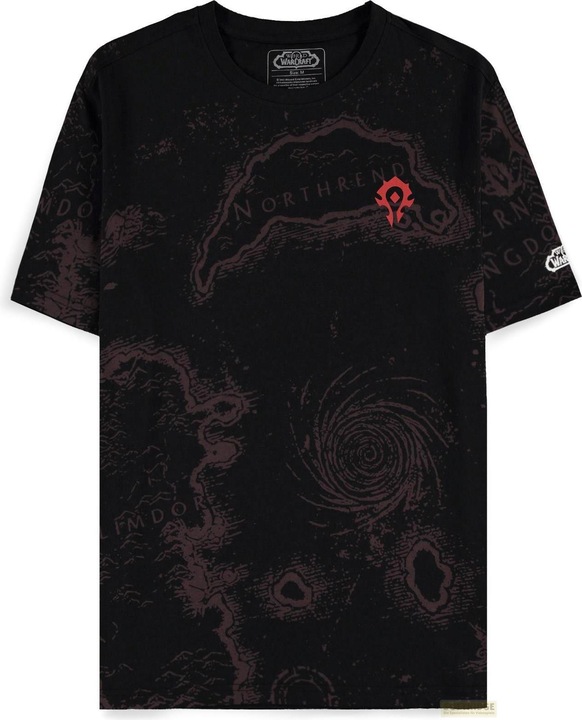 Difuzed World of Warcraft - Azeroth Horde Men's Short Sleeved T-shirt - XL (XL)