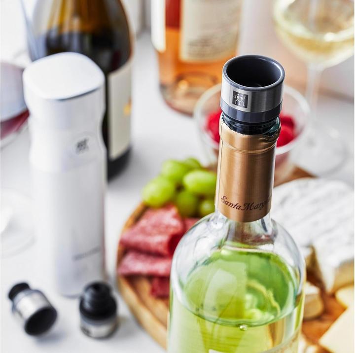 Immagine prodotto Zwilling Tappo per vino sottovuoto, 3x3x4 cm, grigio (Chiusura per il vino)