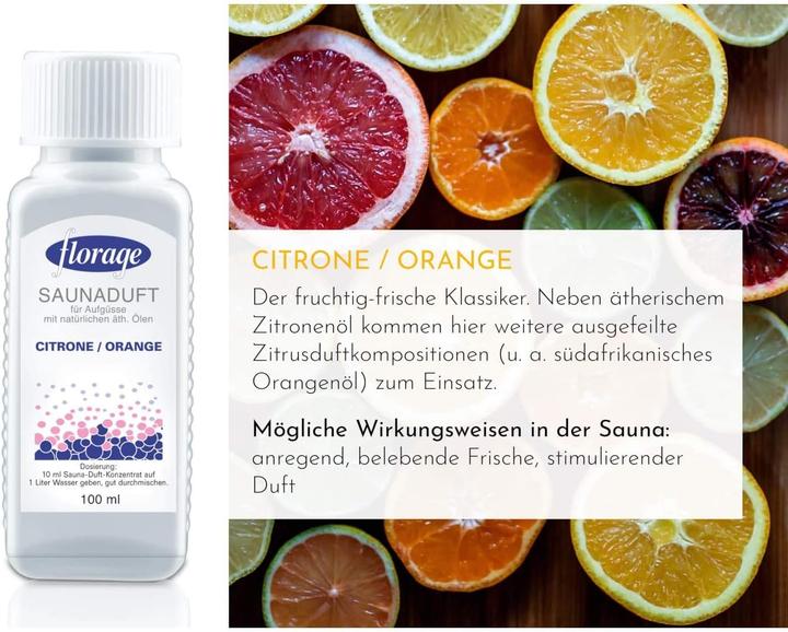 Immagine prodotto Florage 5x Set regalo infuso sauna da 100 ml