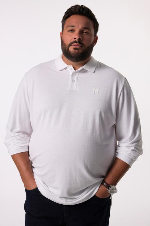 Immagine prodotto Men+ Maglia polo basic in piqué con maniche lunghe, fino alla tg. 8XL (8XL)