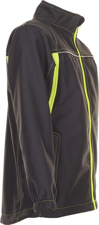 Produktbild Planam Kindersoftshelljacke Junior Grösse 146/152 anthrazit/gelb (146, 152)