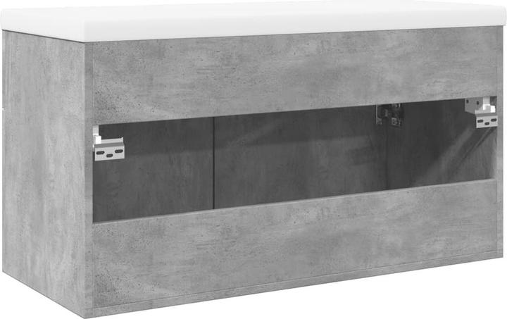 Produktbild vidaXL Waschbeckenunterschrank Wand Unterschrank Badschrank mit Einbaubecken