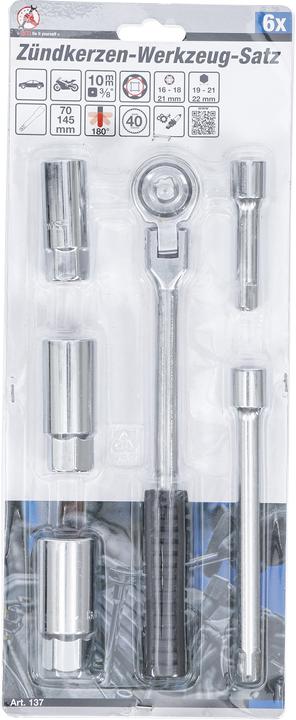 Image du produit BGS Kit d'outils pour bougies d'allumage (3/8")