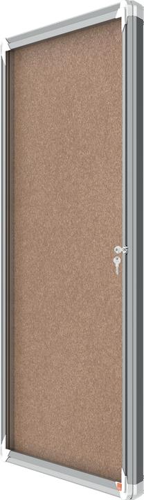 Actual product image Nobo Lockable Notice Board Premium Plus Indoor Cork (Bulletin board, 21 x 30 cm)