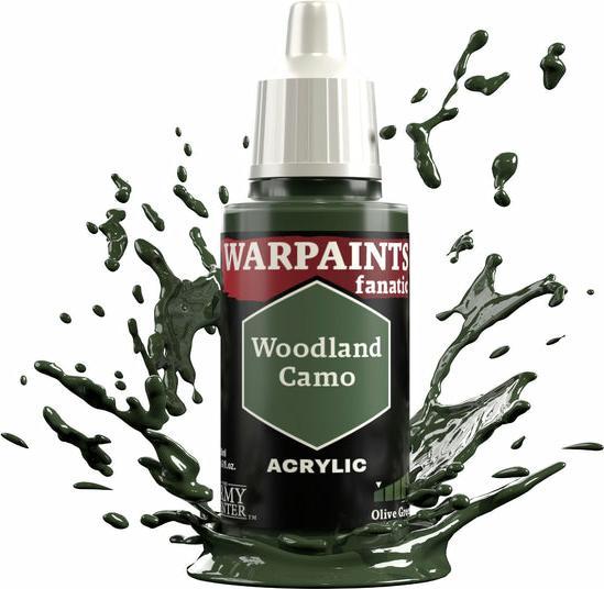 Produktbild The Army Painter Farbe Warpaints Fanatic: Woodland Camo 18 ml