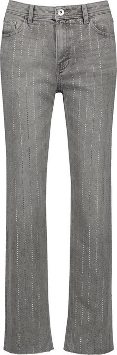 Produktbild Taifun Glamour-Jeans mit Strassstein-Dekor Straight Fit Hose Jeans lang - 63782