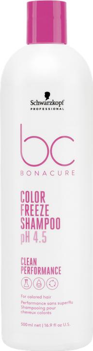 Actual product image Schwarzkopf BC Bonacure Color Freeze Shampoo pH 4.5 500ml Color Protection (500 ml, Liquid shampoo)