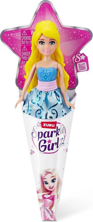 Produktbild Zuru SPARKLE GIRLZ-FANTASY-4" DOLL IN CONE,S2