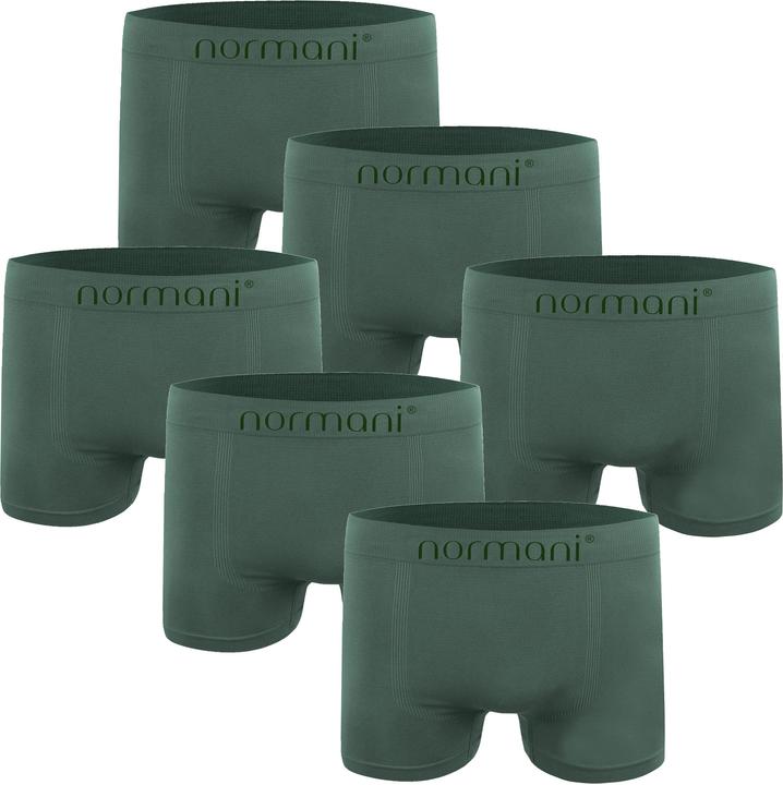 Image du produit Normani 6 Stück Mikrofaser-Boxershorts für Herren aus Nylon (3XL, paquet de 6)