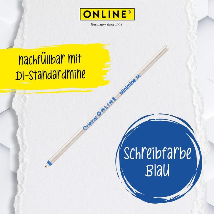 Actual product image Online HEXAGON - Ballpoint pen (Blue, Pink, 1x)