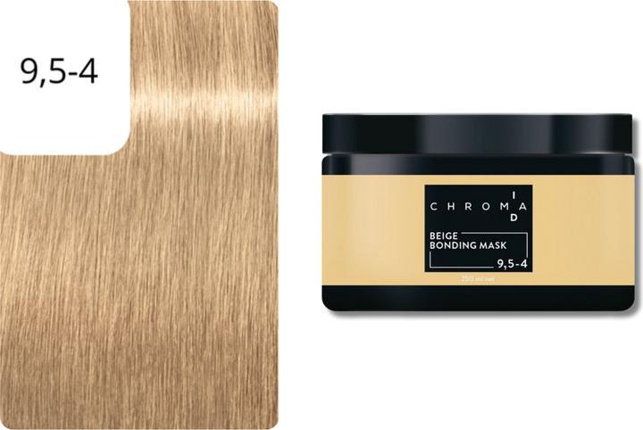 Image du produit Schwarzkopf Professional Chroma ID Bonding Color Mask 9.5-4 Platinum Blonde Beige (300 ml)