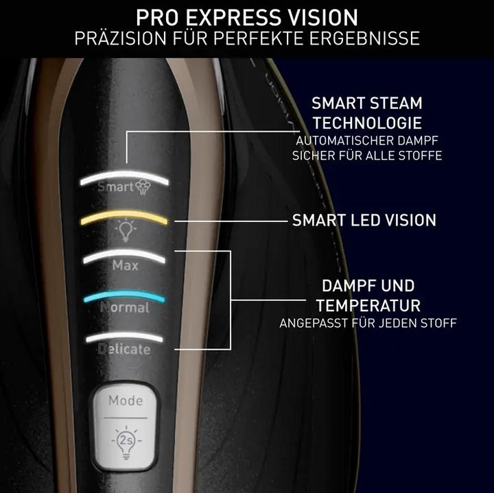 Produktbild Tefal Pro Express Vision GV9820 (3000 W, 750 g/min)