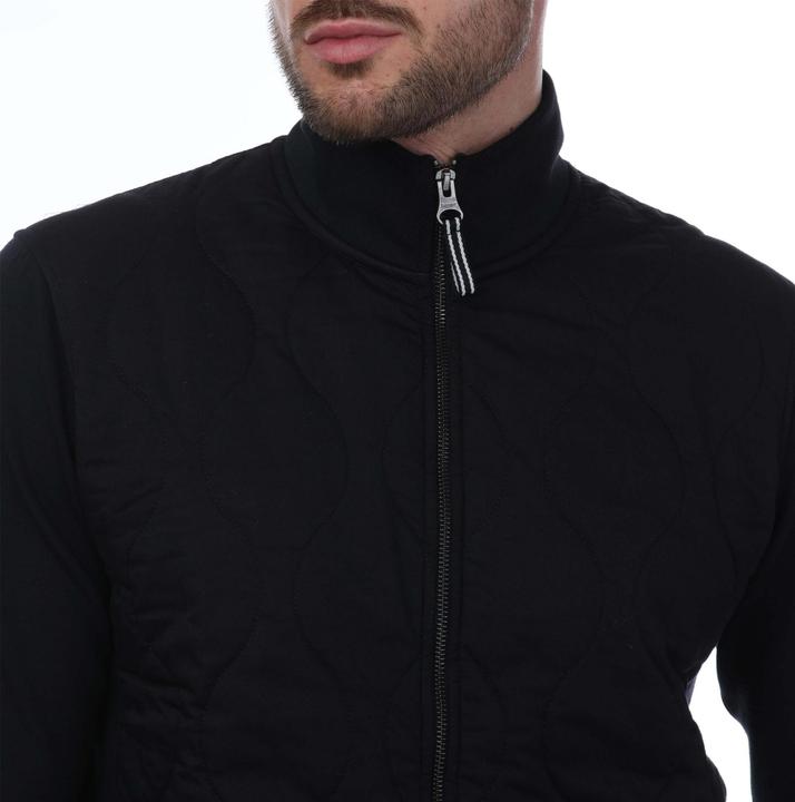 Actual product image Mercery Mens Elgar Onion Quilt Full Zip Sweatshirt (M)