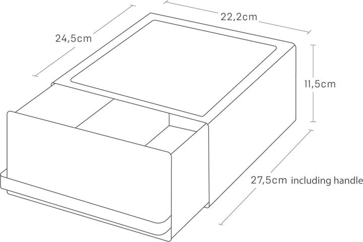 Produktbild Yamazaki Schublade für die Küchenzeile TOWER