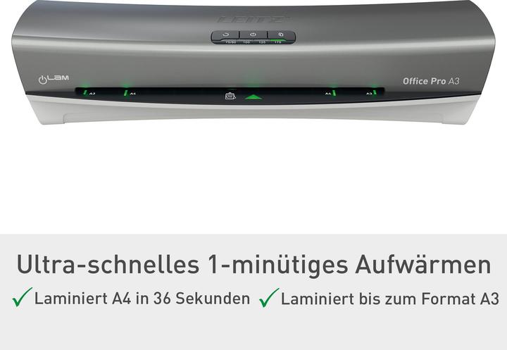 Produktbild Leitz iLAM Office Pro Laminator (80 - 175 µm, A3)