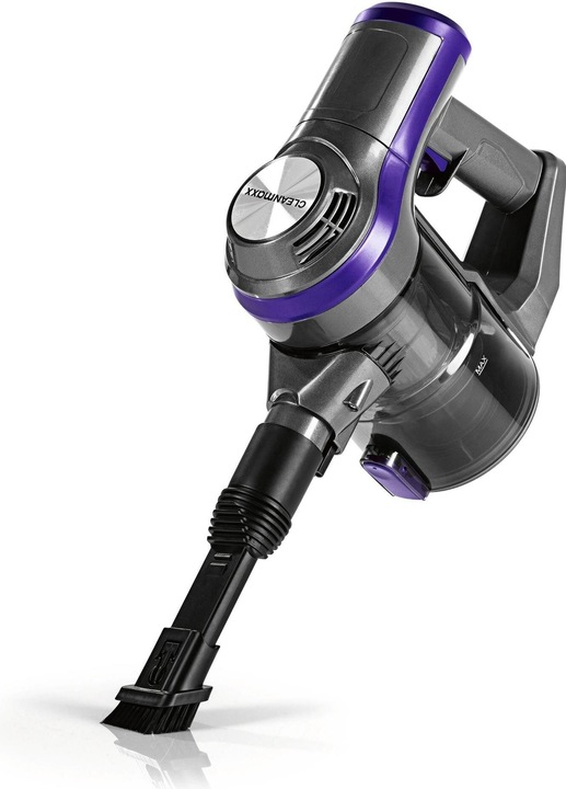 Produktbild CleanMaxx Akku-Hand- und Stielsauger Plus Anthrazit/Lila