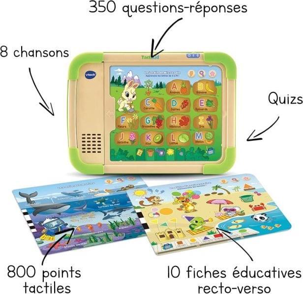 Image du produit VTech TactiKid, ma tablette éducative -FR- (Français, 2 - 5 Années)